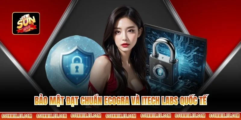 Bảo mật đạt chuẩn eCOGRA và iTech Labs quốc tế